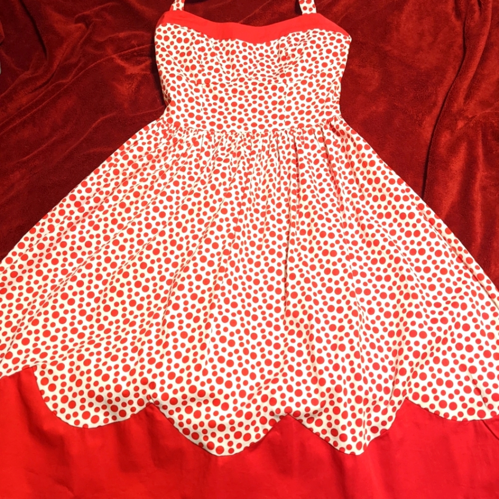 50's style halter dress